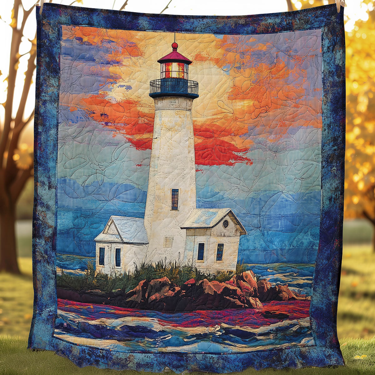 Hopeful Lighthouse WN0108067CL Quilt