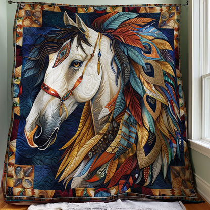 Horse And Feather WM1308041CL Quilt