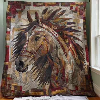 Horse And Feathers WM1008007CL Quilt