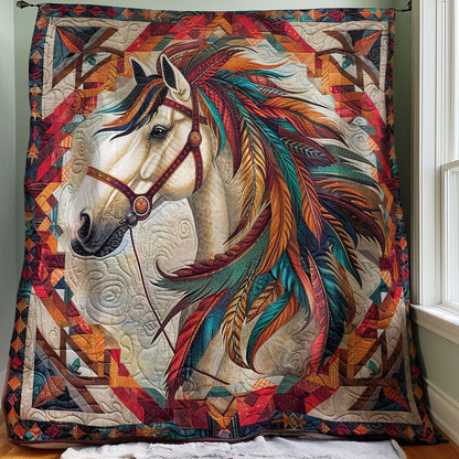 Horse's Mane Feathers WM1508057CL Quilt