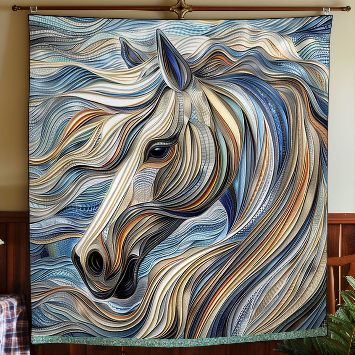 Horse Dreamy Mane WN1209045CL Quilt