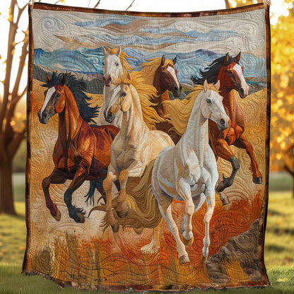 Horse Gallop WN0808097CL Quilt