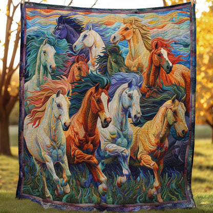 Horse Herd WN0808095CL Quilt