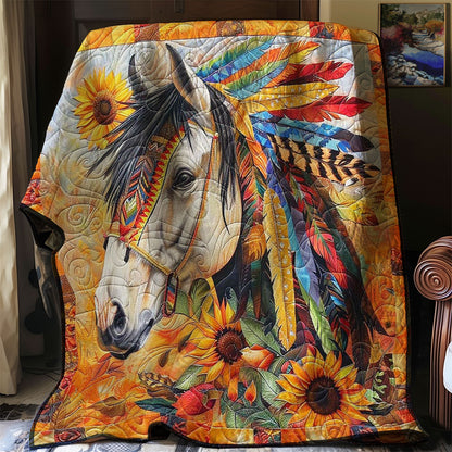 Horse Native WM2907002CL Quilt