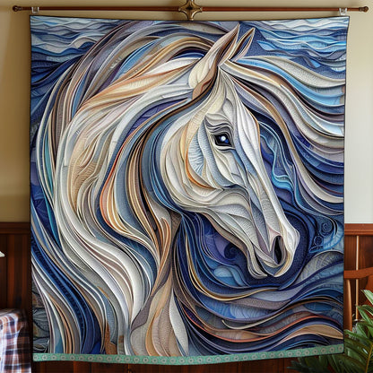 Horse Waves WN1209047CL Quilt