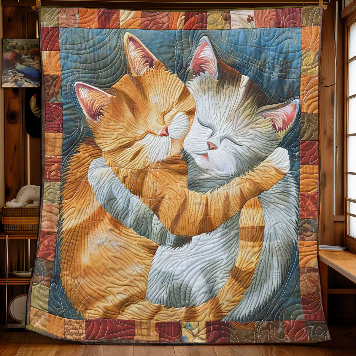 Huggable Cats WN1508021CL Quilt