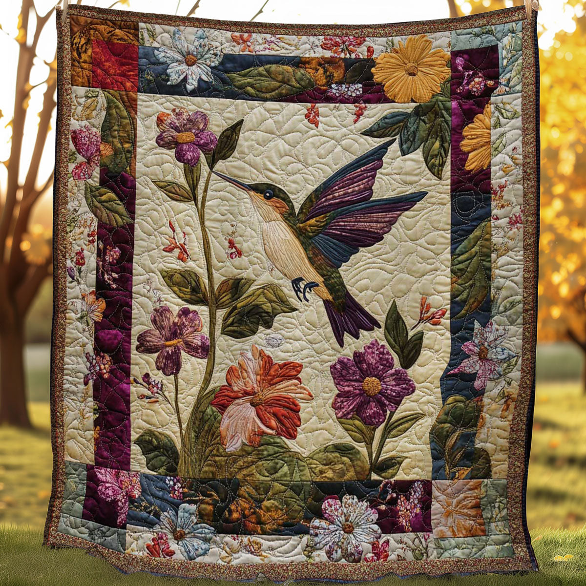 Hummingbird Bliss WN0708002CL Quilt
