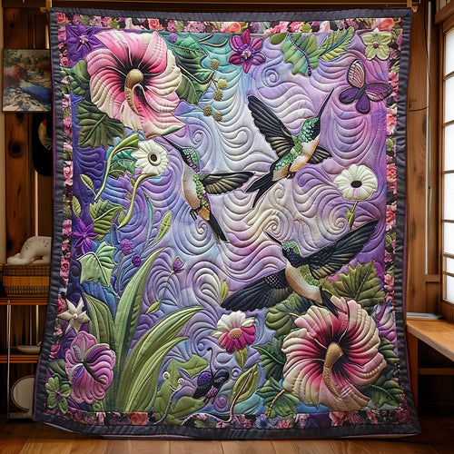 Hummingbird Blissful Nest WN1408097CL Quilt