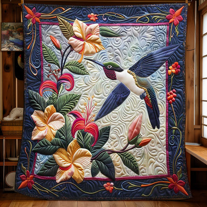 Hummingbird Bloom WN1908021CL Quilt