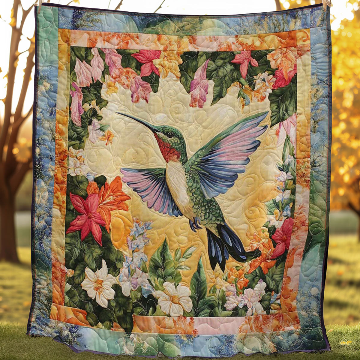 Hummingbird Delight WN3107032CL Quilt