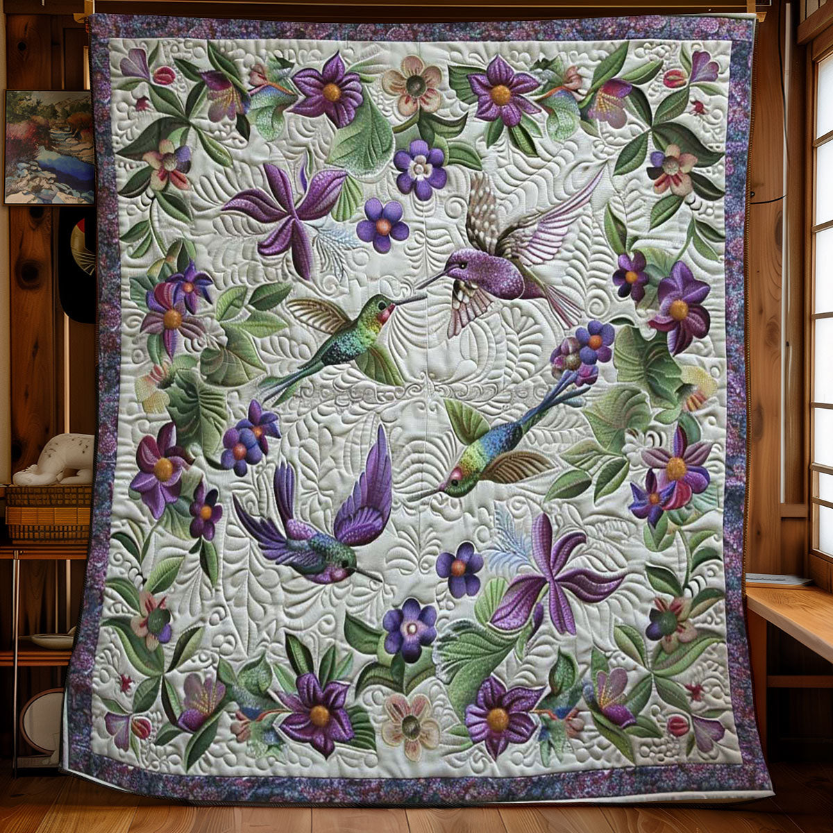 Hummingbird Dreams WN1408071CL Quilt