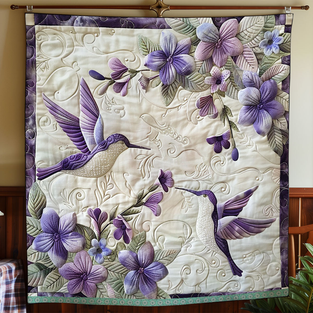 Hummingbird Elegance WN0909015CL Quilt
