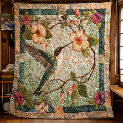 Hummingbird Enchantment WN1408080CL Quilt