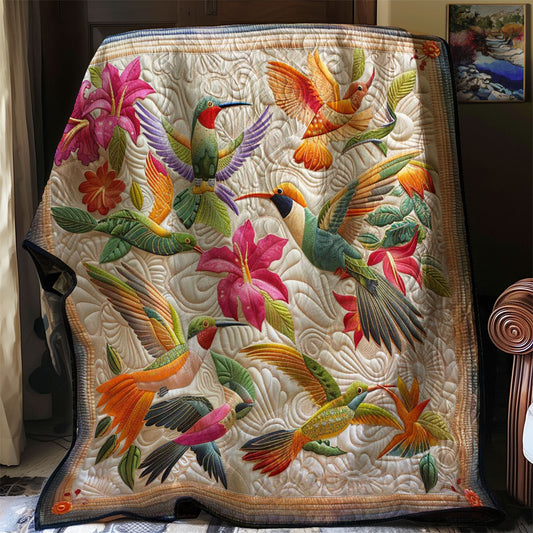 Hummingbird Haven Garden WN2708054CL Quilt