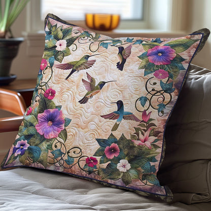 Hummingbird Haven WN2607053CL Quilt Pillow Case