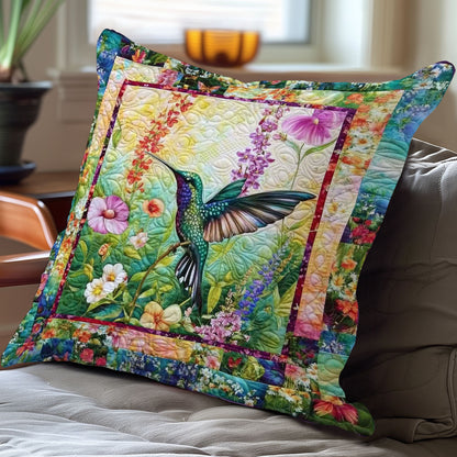 Hummingbird Reflection WN2208069CL Quilt Pillow Case