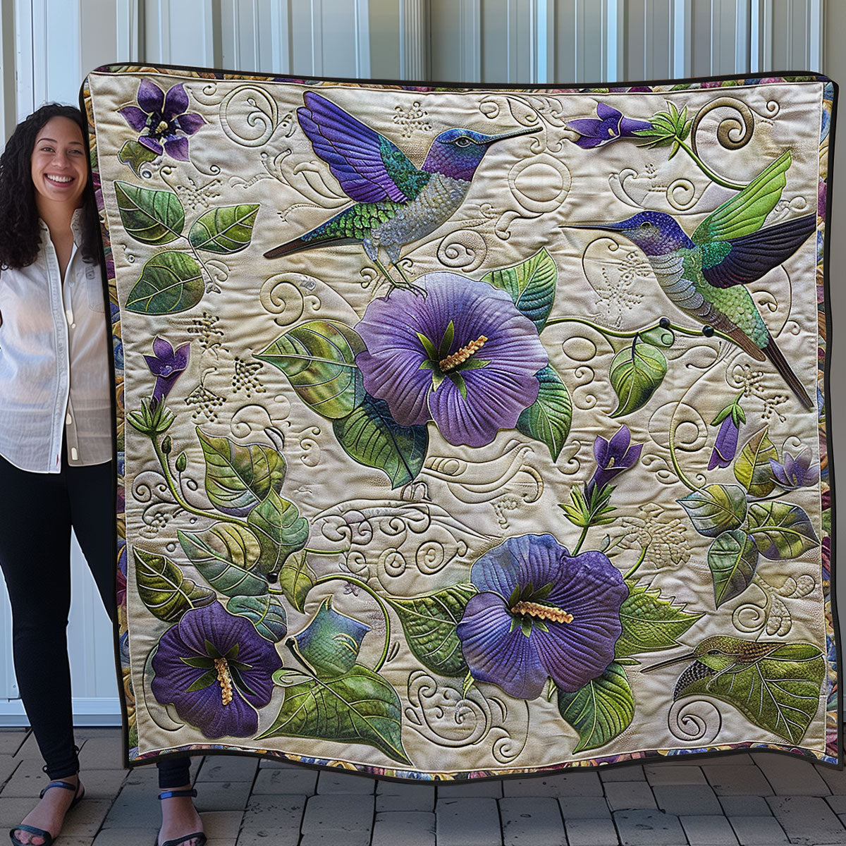 Hummingbird SR1308025CL Quilt