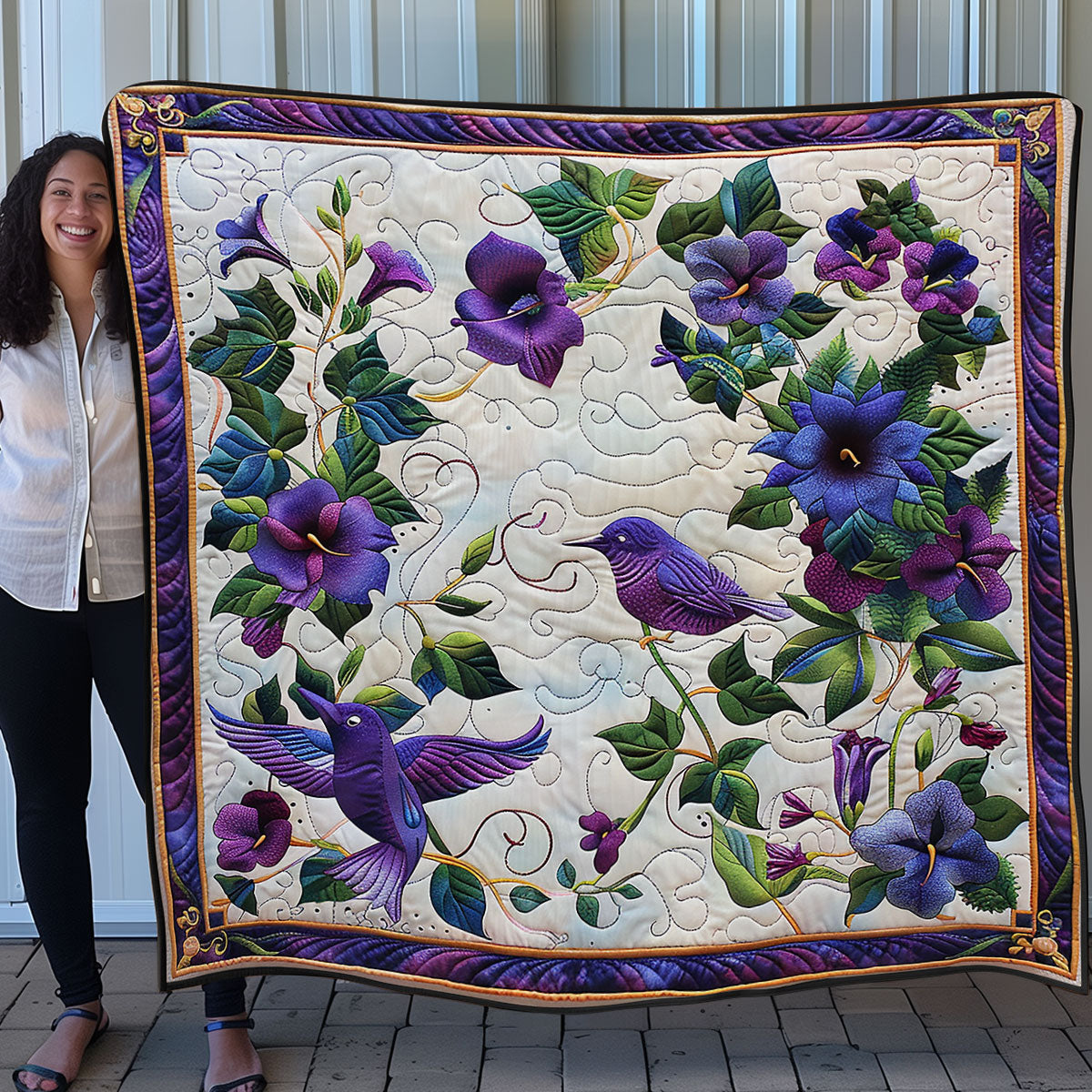 Hummingbird SR1308039CL Quilt