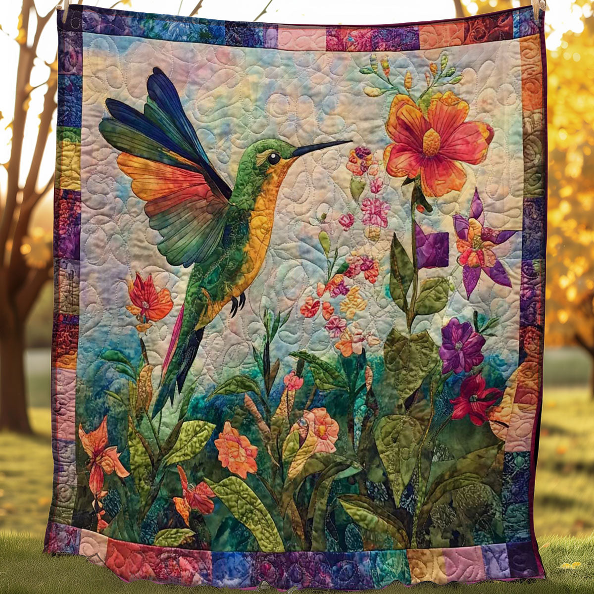 Hummingbird Soft Embrace WN0708006CL Quilt