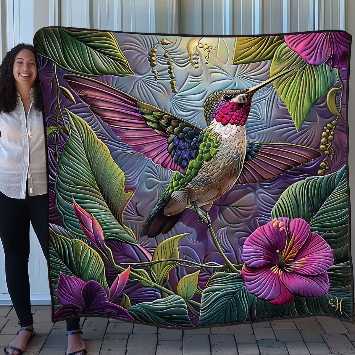 Hummingbird SR1008062CL Quilt