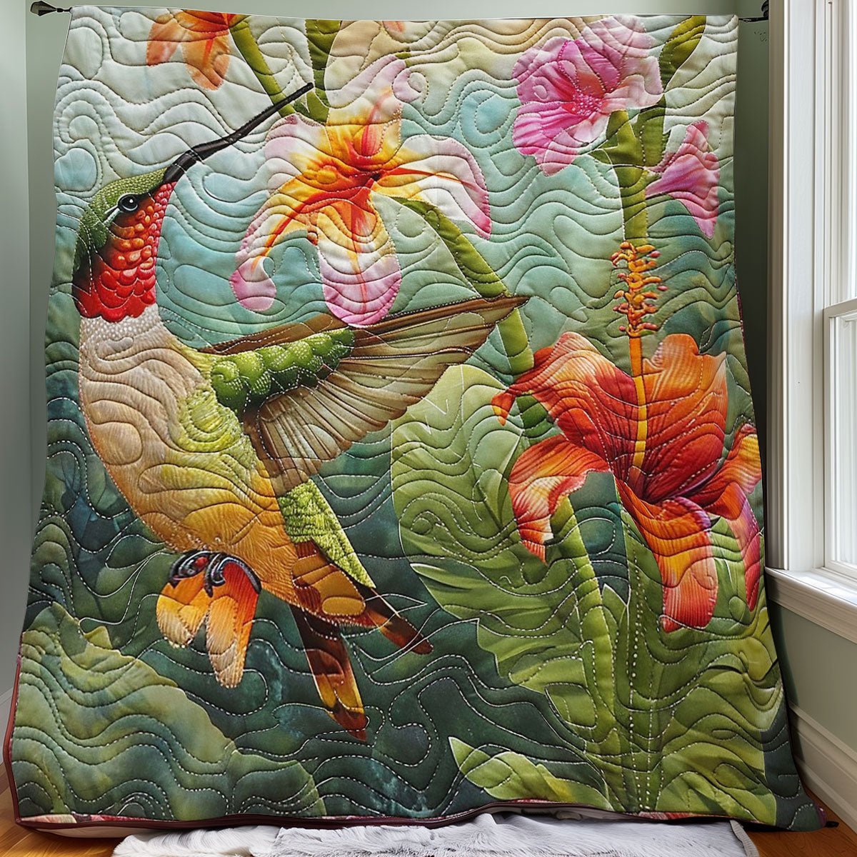 Hummingbird WM0808008CL Quilt