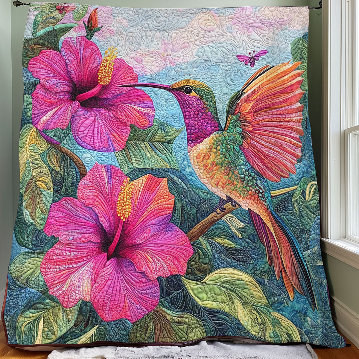 Hummingbird WM0808018CL Quilt