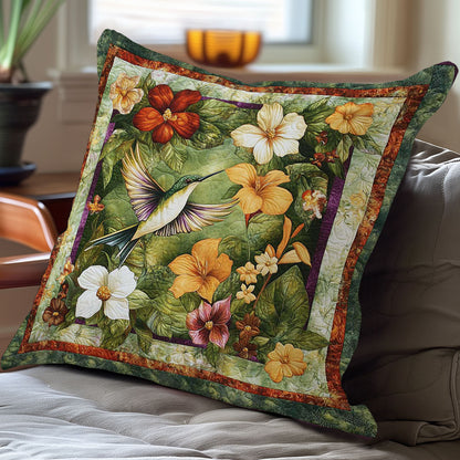 Hummingbird WN0208082CL Quilt Pillow Case