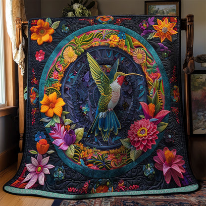 Hummingbird's Radiant Dance WN1609031CL Quilt