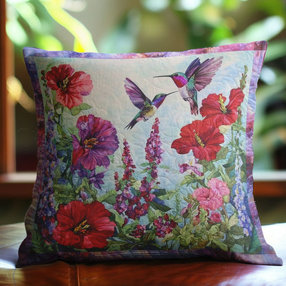 Hummingbirds Memories WM0608130CL Quilt Pillow Case