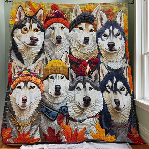 Husky Lovers WM0808035CL Quilt