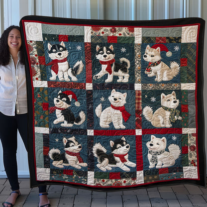 Husky Puppy SR0908029CL Quilt