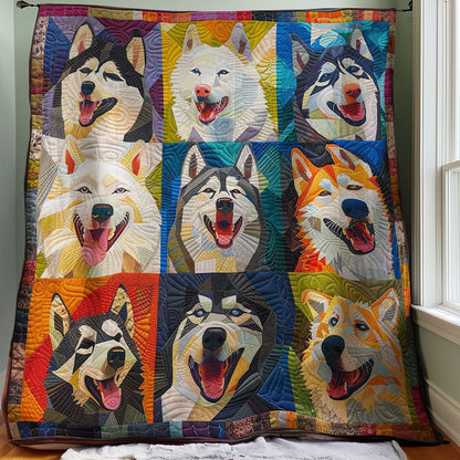 Husky Smile WM1408019CL Quilt