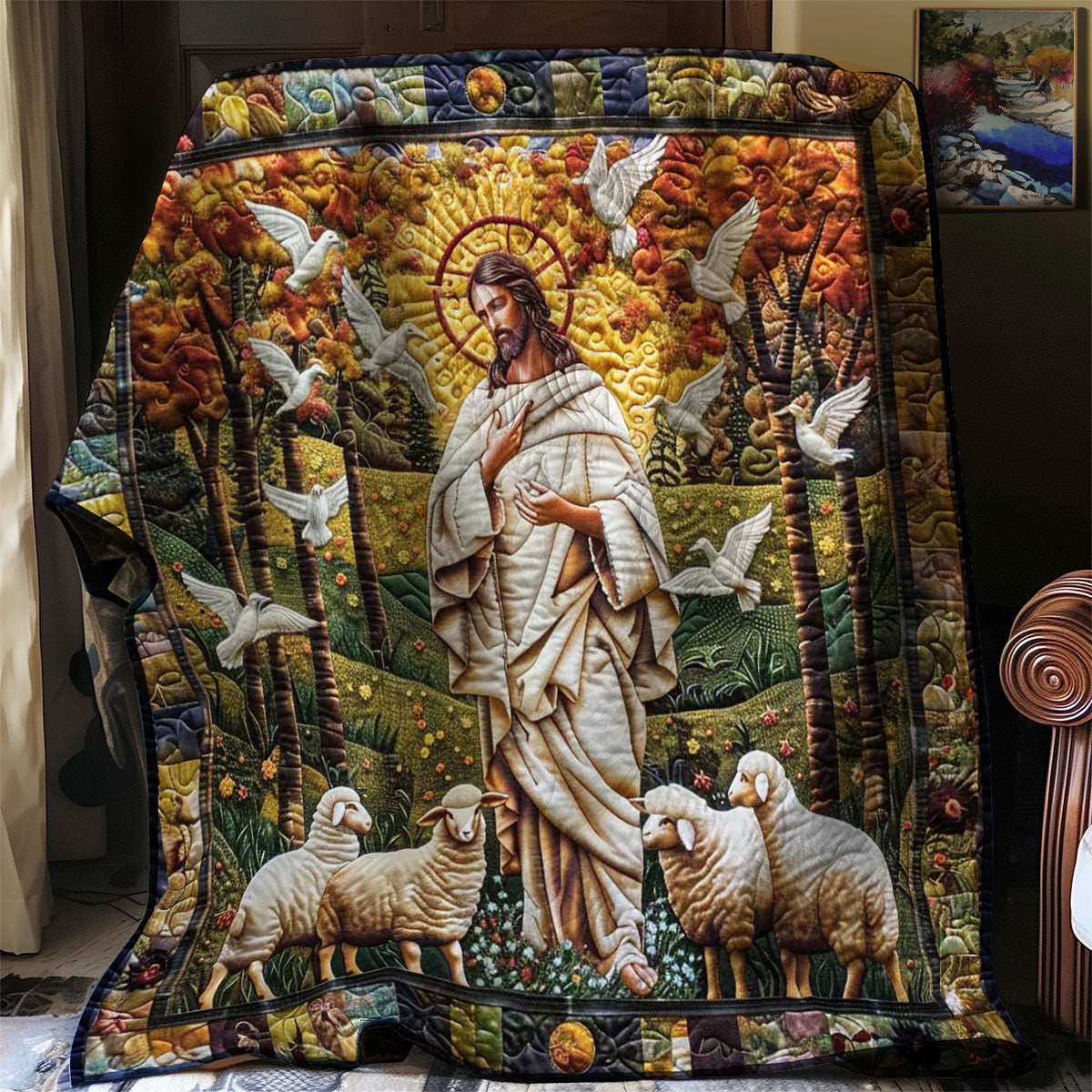 In Jesus We Trust WN2808007CL Quilt