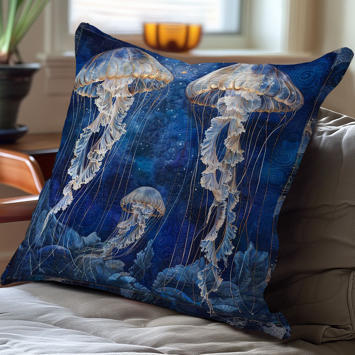 Jellyfish Mystique WN1408016CL Quilt Pillow Case