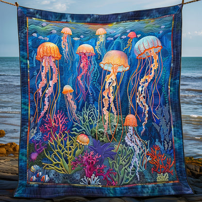 Jellyfish Twilight Bay WN1408027CL Quilt