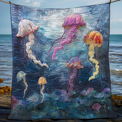 Jellyfish Wonderland WN1408013CL Quilt