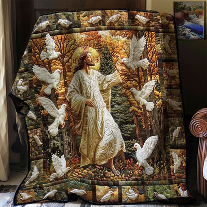 Jesus Beacon Of Faith WN2808010CL Quilt