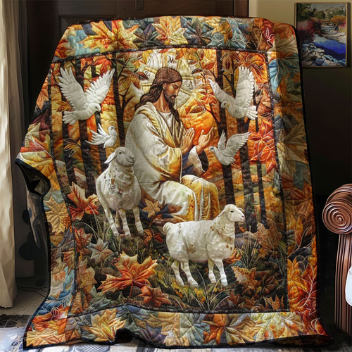 Jesus Light Of Forgiveness WN2808017CL Quilt