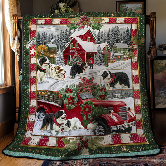 Jolly Bernese Mountain WN3008033CL Quilt