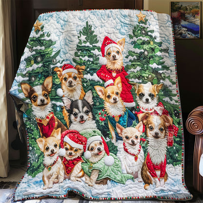 Jolly Chihuahua Friends SR1608047CL Quilt