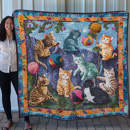 Joyful Cat SR1308004CL Quilt