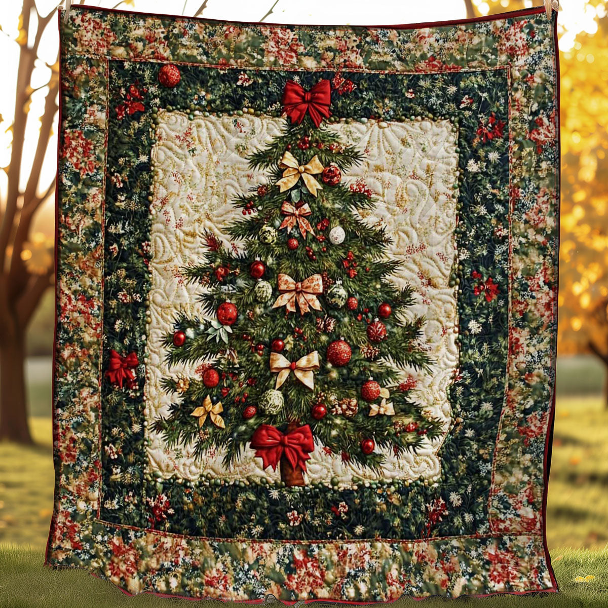 Joyful Christmas Tree WN0308024CL Quilt