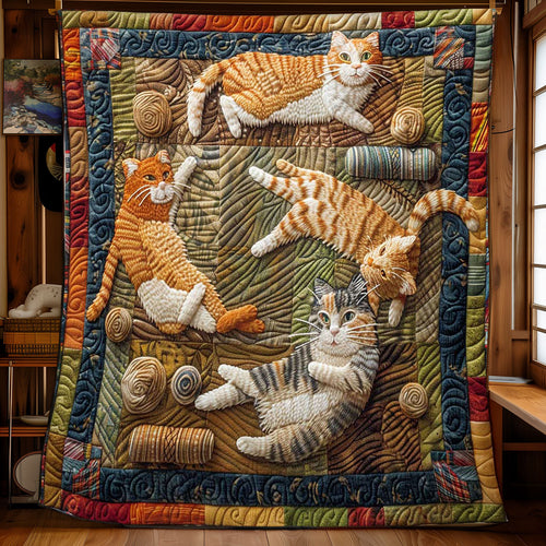 Kitty Crack Up WN0908069CL Quilt