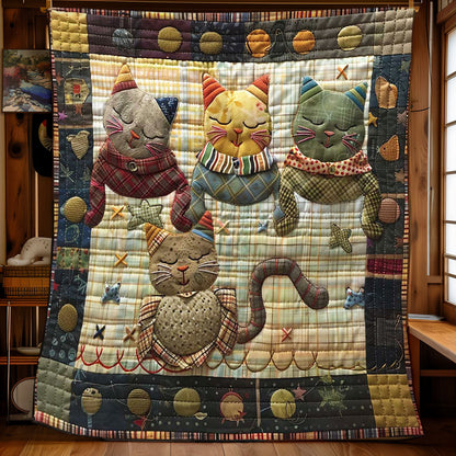 Kitty Giggle Fest WN0908081CL Quilt