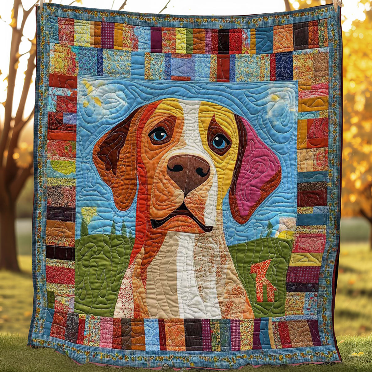 Labrador Retriever Cozy WN0608029CL Quilt