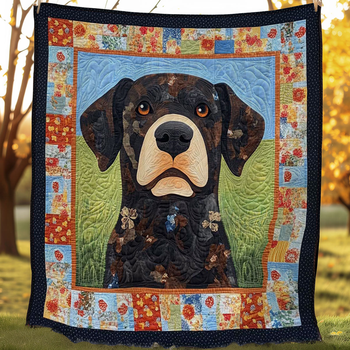 Labrador Retriever Cute WN0608030CL Quilt