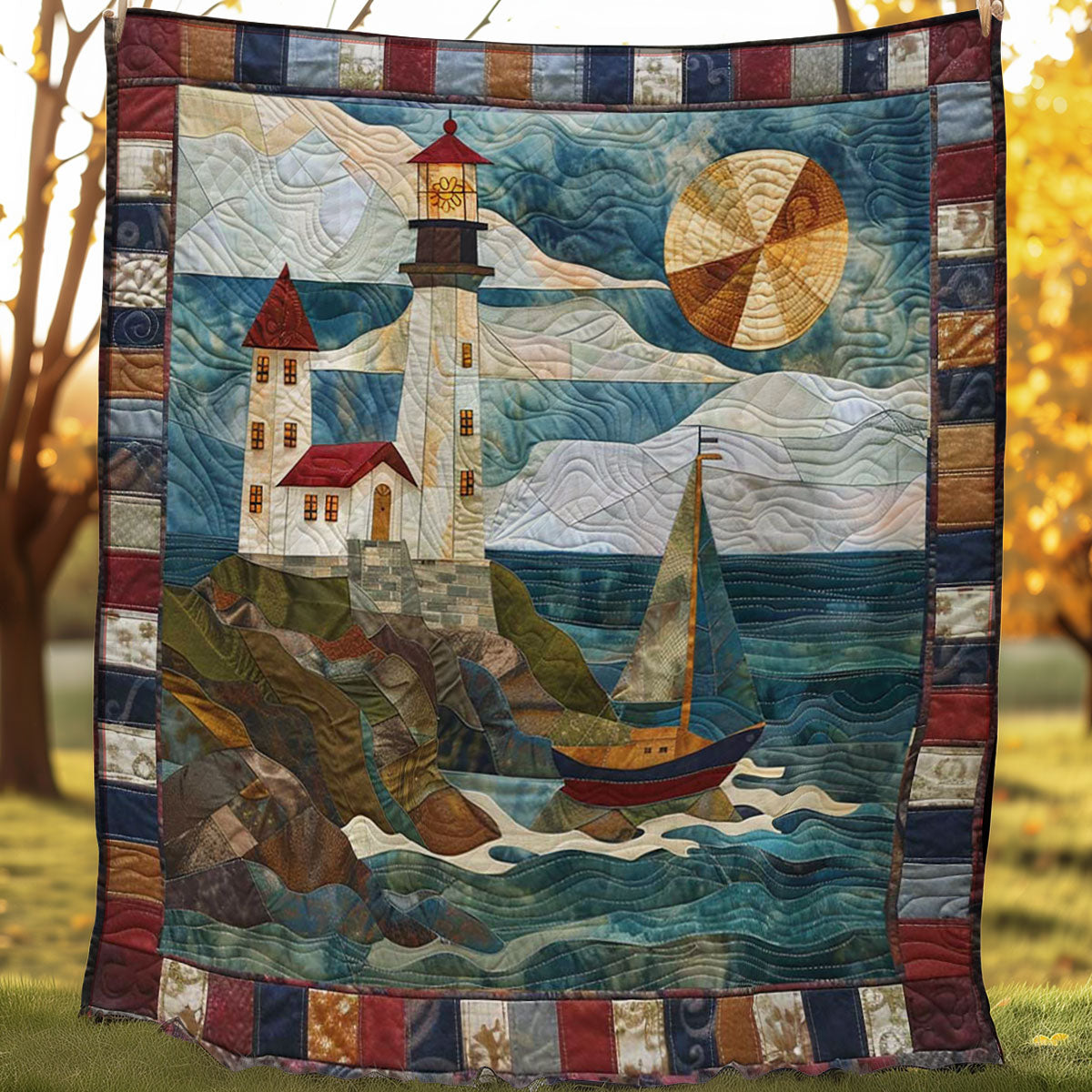 Lighthouse Embrace WN2907011CL Quilt