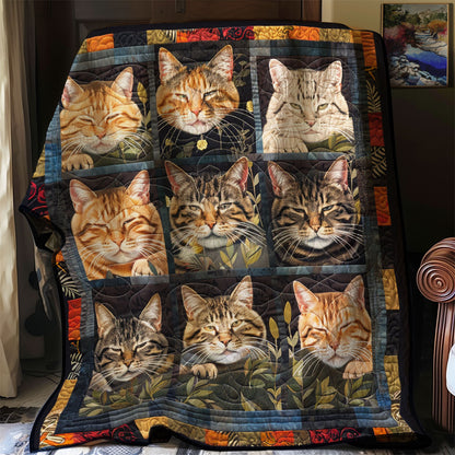 Lovable Cats Wrap WN2208019CL Quilt