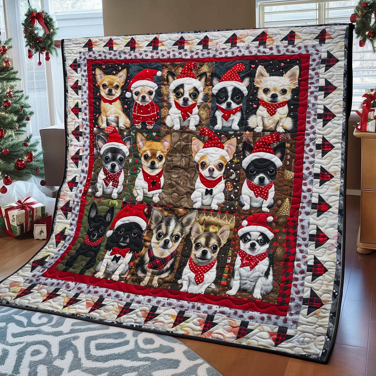 Loveable Chihuahua SR2208038CL Quilt