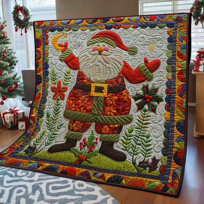 Loveable Santa SR2008001CL Quilt